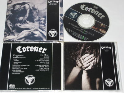Coroner - Punishment For Decadence + No More / Japan