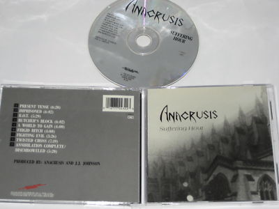 Anacrusis - Suffering Hour 90 Metal Blade * NOT BOOT *