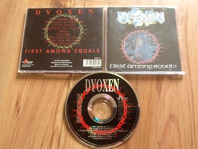 DYOXEN First Among Equals (Active Records ORG Press) RARE OOP Thrash