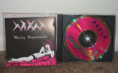 AKELA- Nasty Reputation 1990 Demo CD (RARE '80s Hair Metal!)