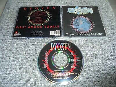 CD  DYOXEN - First Among Equals  1990  ACTIVE RECORDS/CARGO RECORDS  Rar